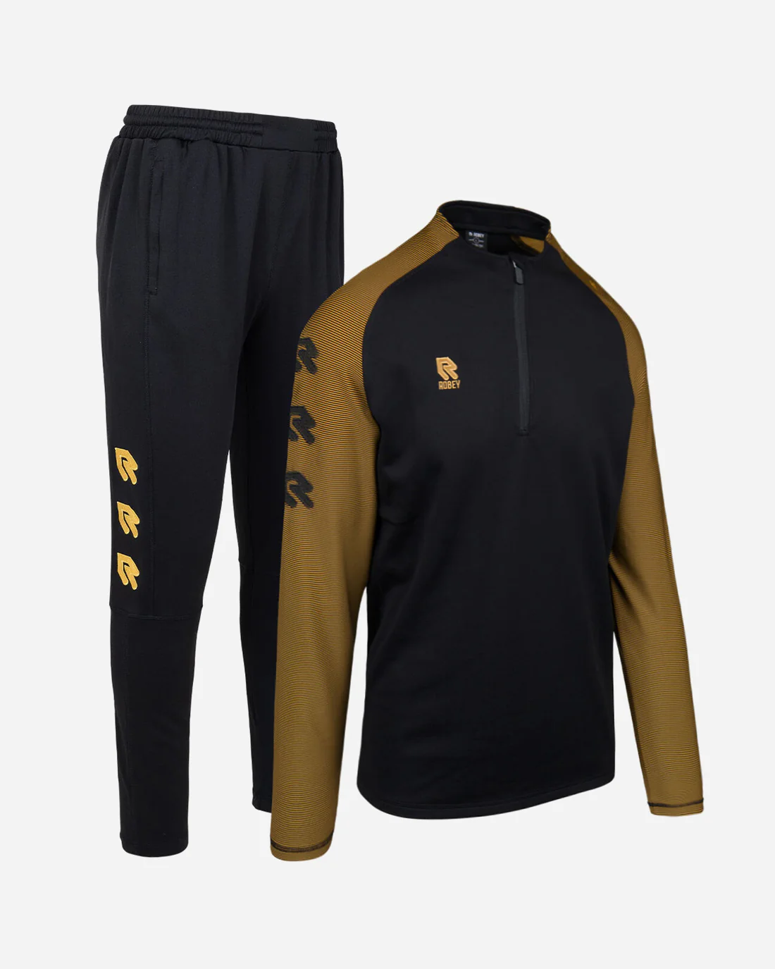 Performance Tracksuit Black/Gold - Image 6