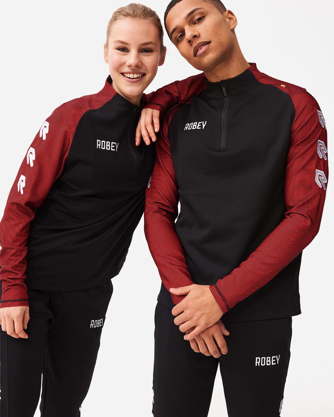 Performance Tracksuit Black/Red - Image 4