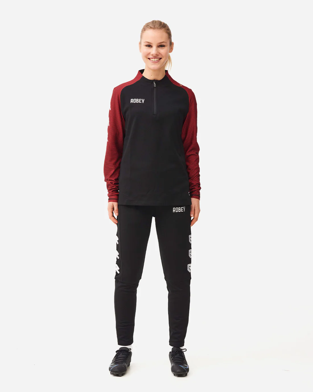 Performance Tracksuit Black/Red - Image 6