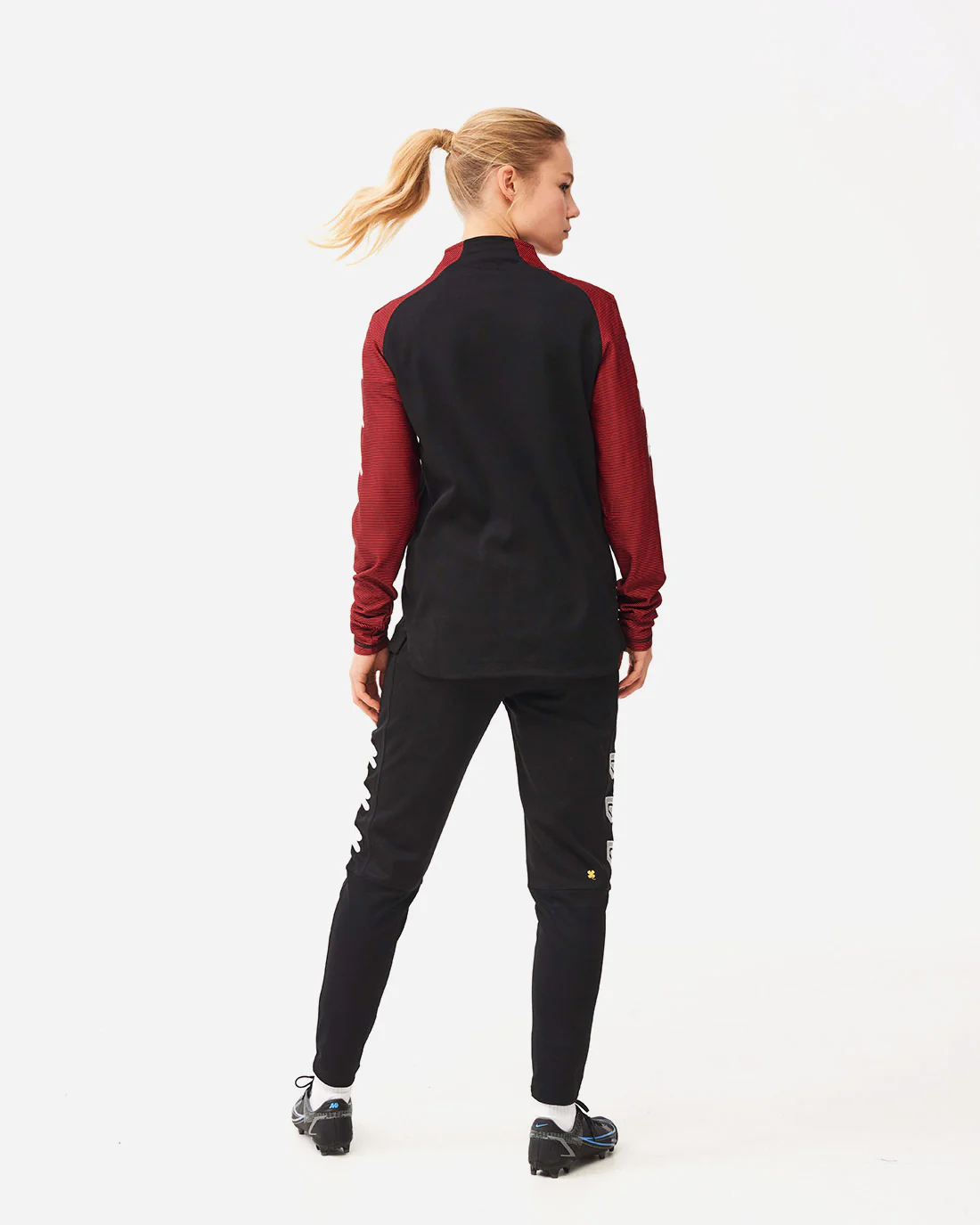 Performance Tracksuit Black/Red - Image 8