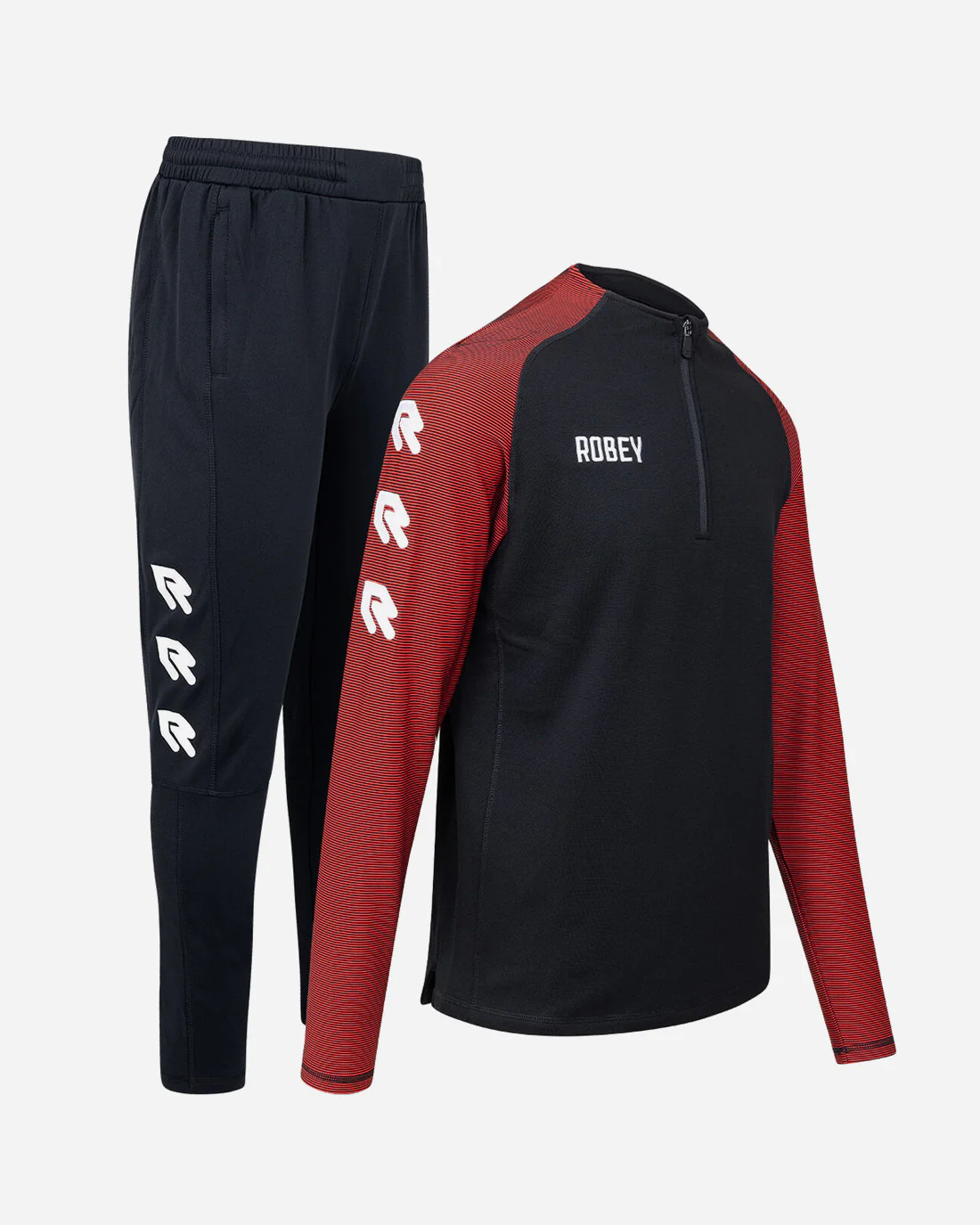 Performance Tracksuit Black/Red - Image 9