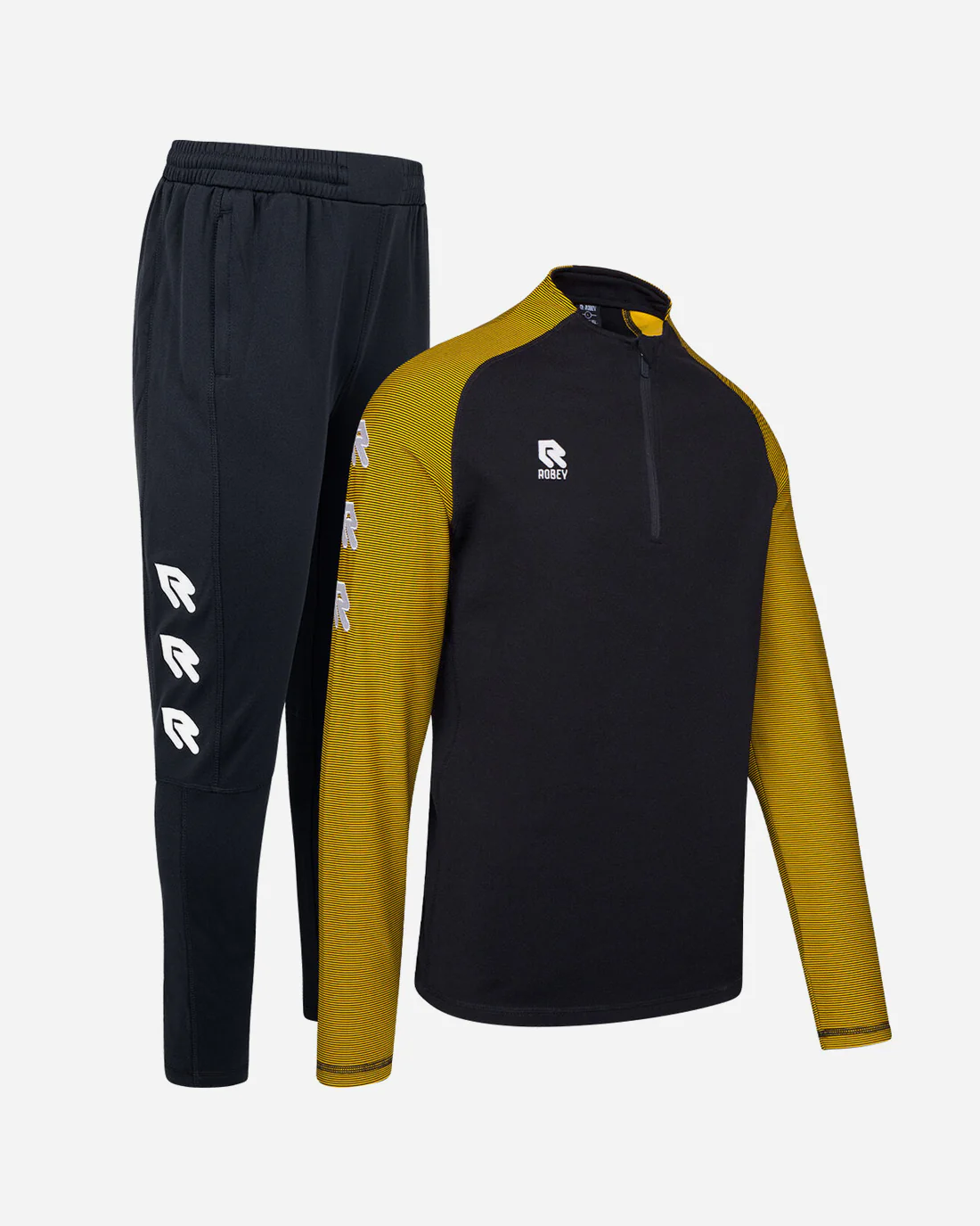 Performance Tracksuit Black/Yellow - Image 6