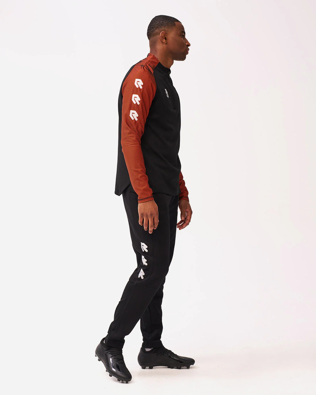 Performance Tracksuit Black/Orange - Image 2