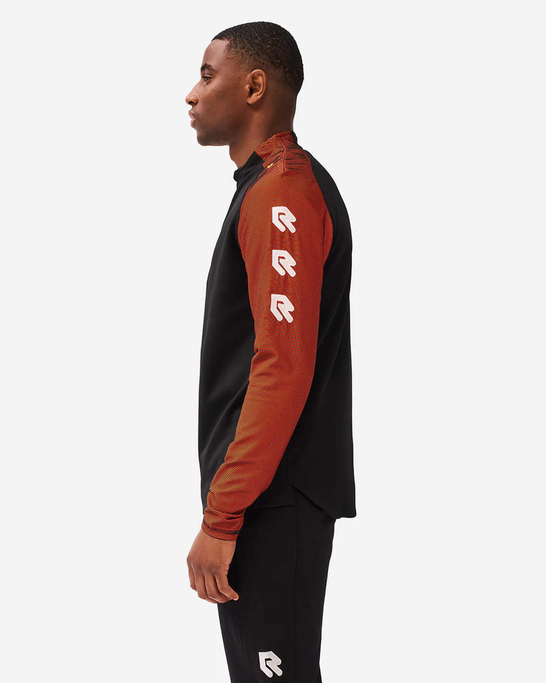 Performance Tracksuit Black/Orange - Image 3