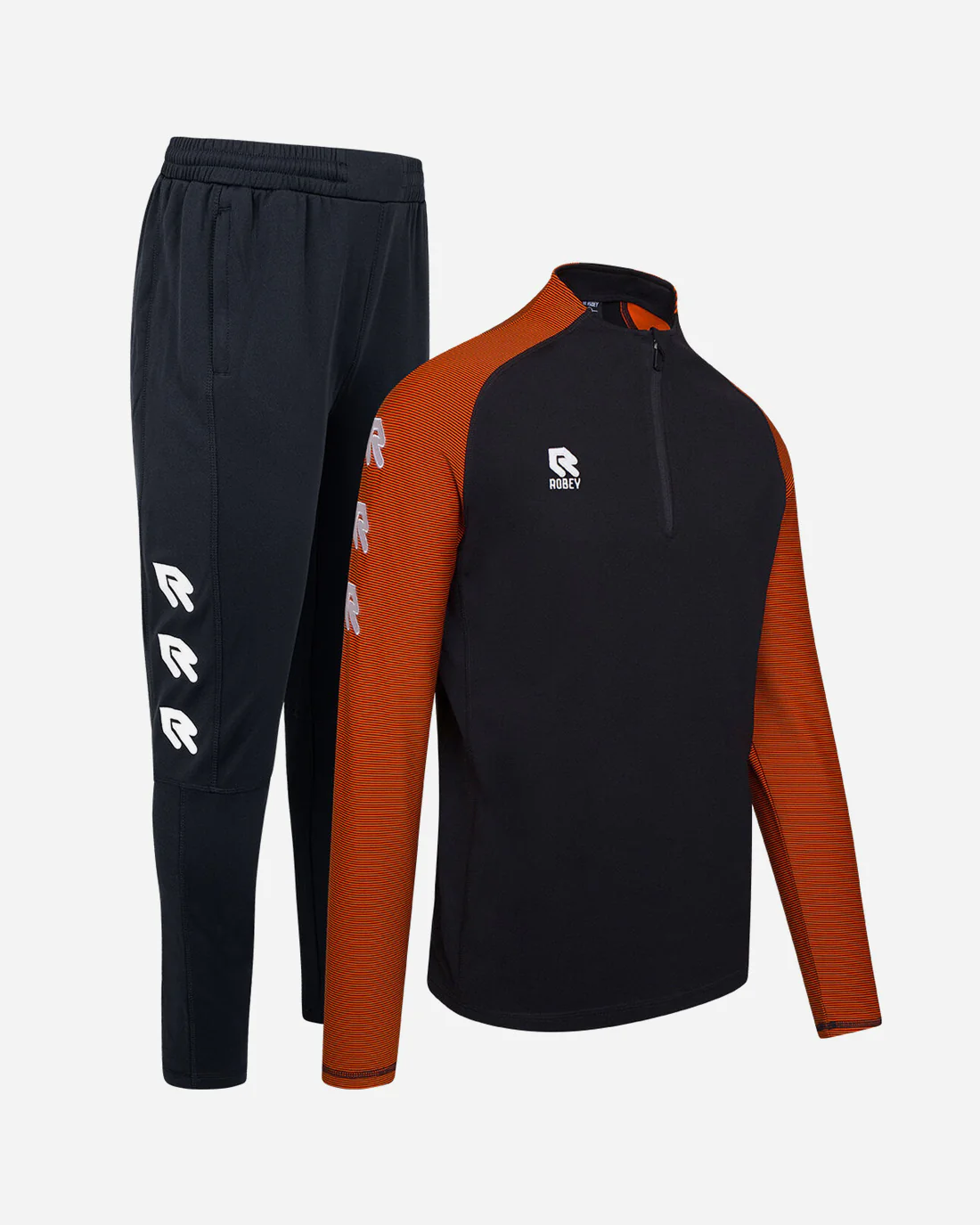 Performance Tracksuit Black/Orange - Image 5