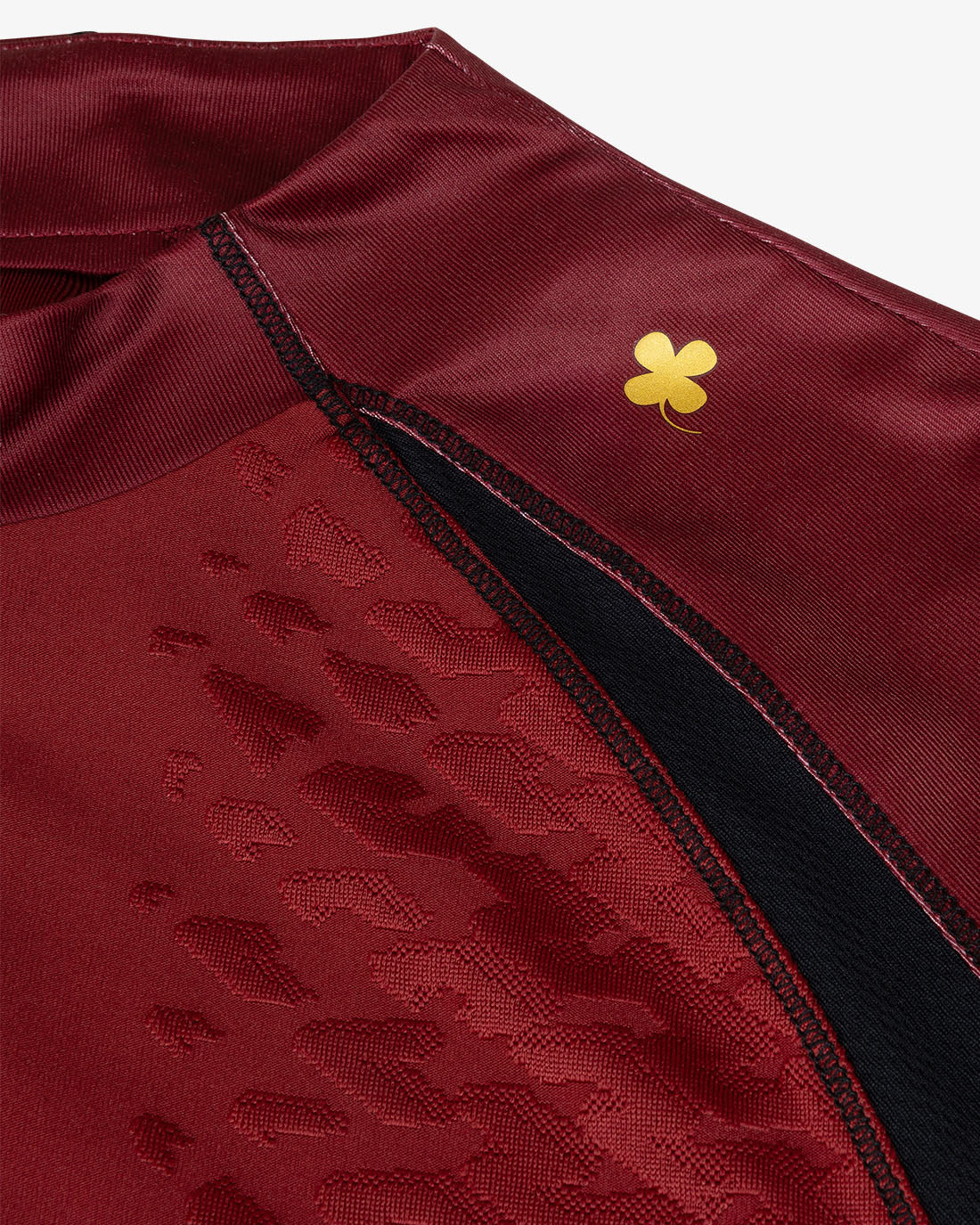 Pro Tracksuit Black/Maroon - Image 4